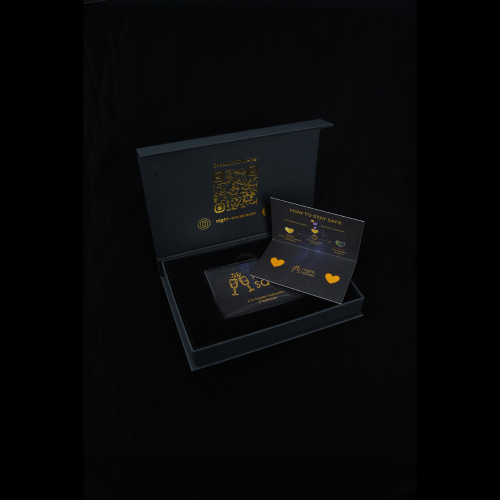 K.O.-Tropfen Testkarten Night Saver Essential Bundle