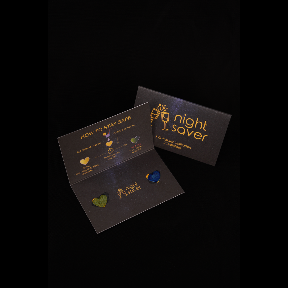 K.O.-Tropfen Testkarten Night Saver Essential Bundle