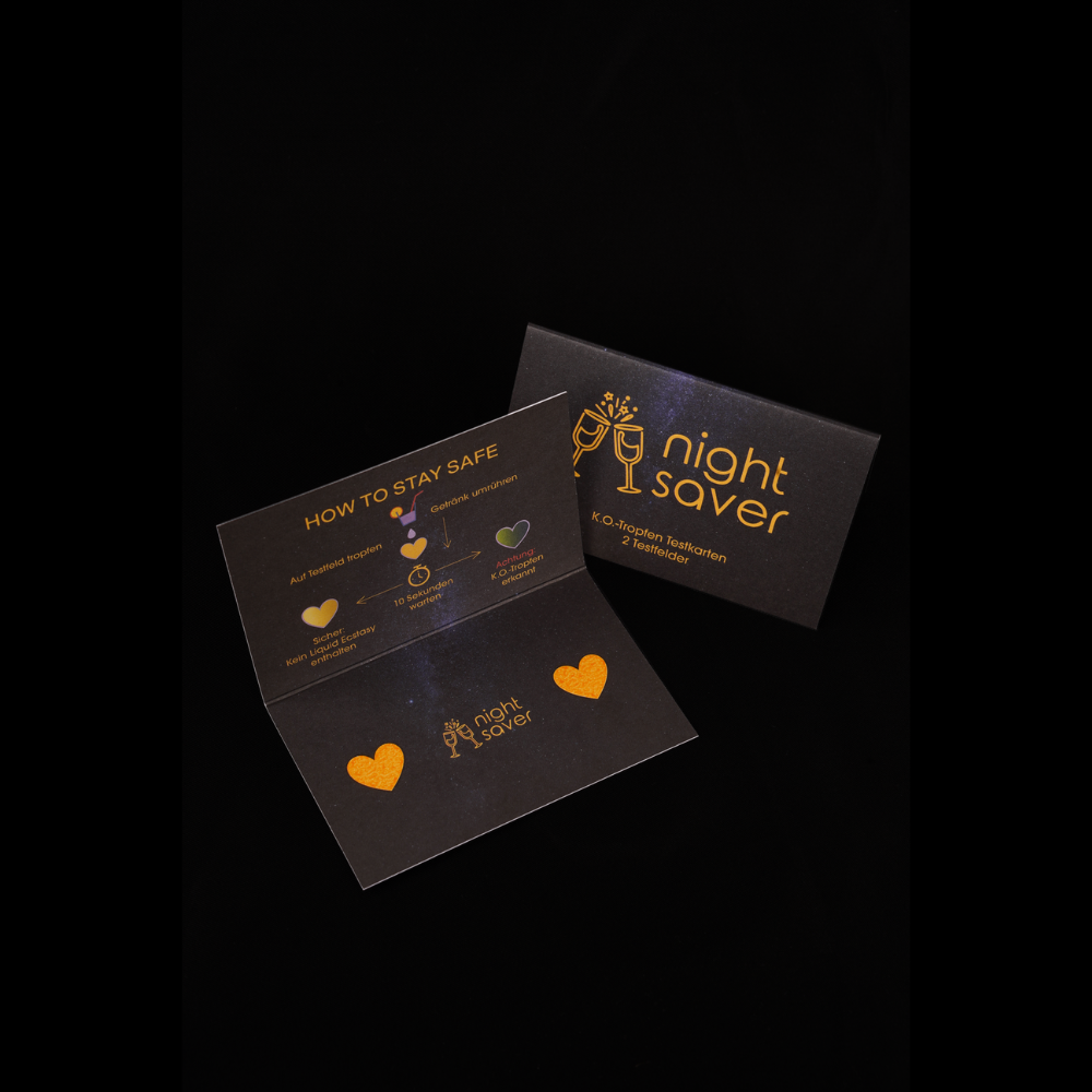 K.O.-Tropfen Testkarten Night Saver Essential Bundle