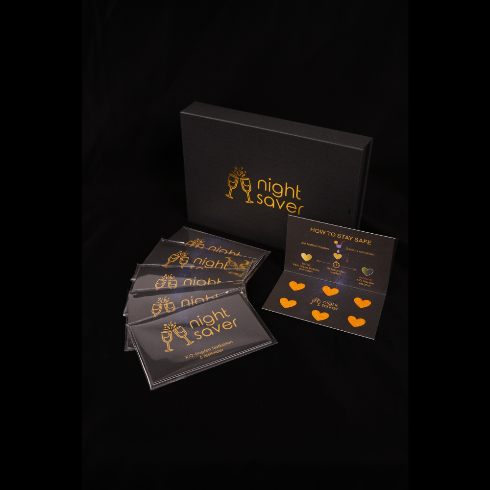 K.O.-Tropfen Testkarten Night Saver Premium Bundle