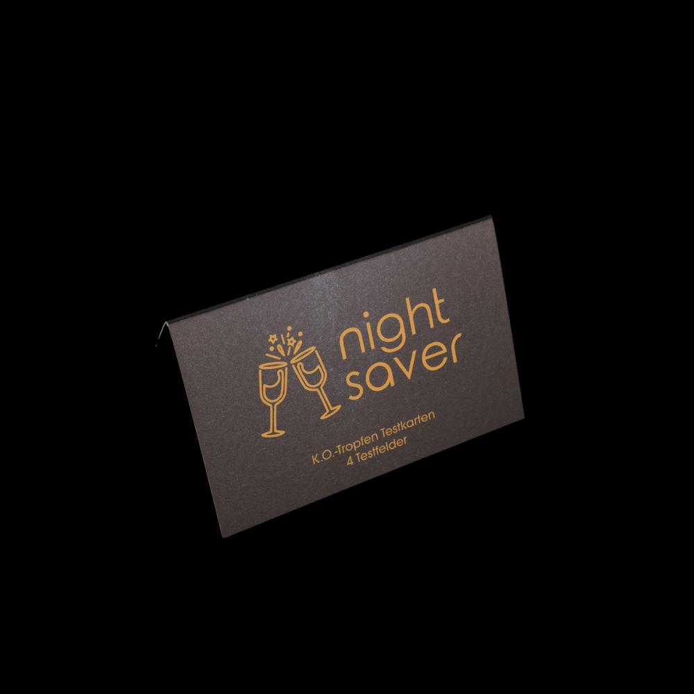 K.O. - Tropfen Testkarte Night Saver Classic - Night Saver