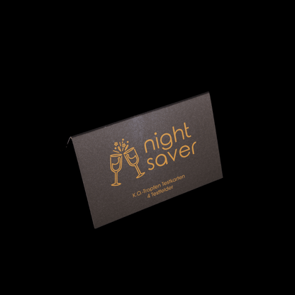 K.O. - Tropfen Testkarte Night Saver Classic - Night Saver