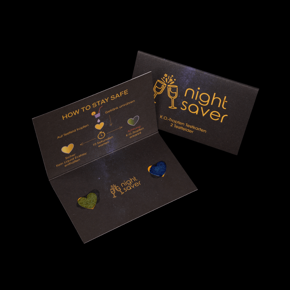 K.O. - Tropfen Testkarte Night Saver Essential - Night Saver