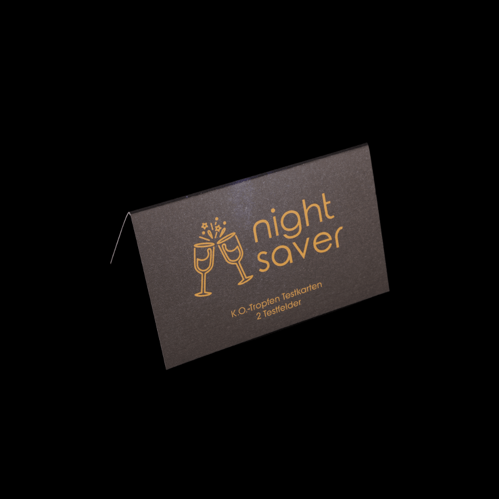 K.O. - Tropfen Testkarte Night Saver Essential - Night Saver