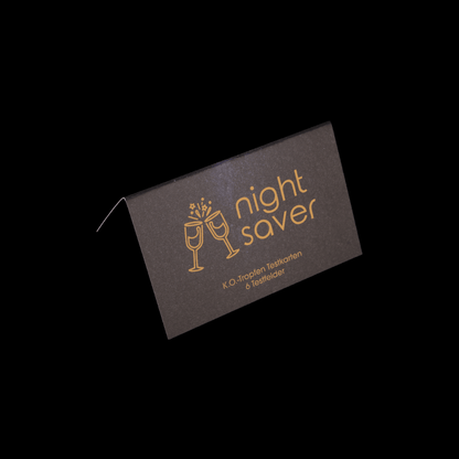 K.O. - Tropfen Testkarte Night Saver Premium - Night Saver