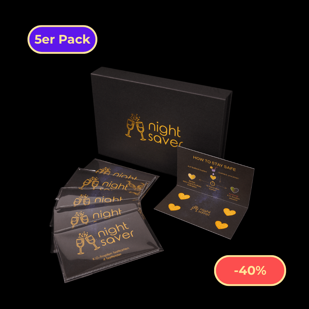 K.O. - Tropfen Testkarten Night Saver Classic Bundle - Night Saver