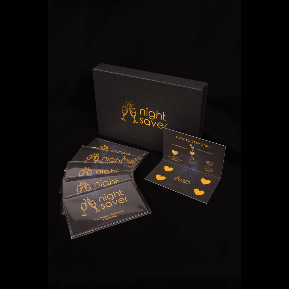 K.O. - Tropfen Testkarten Night Saver Classic Bundle - Night Saver