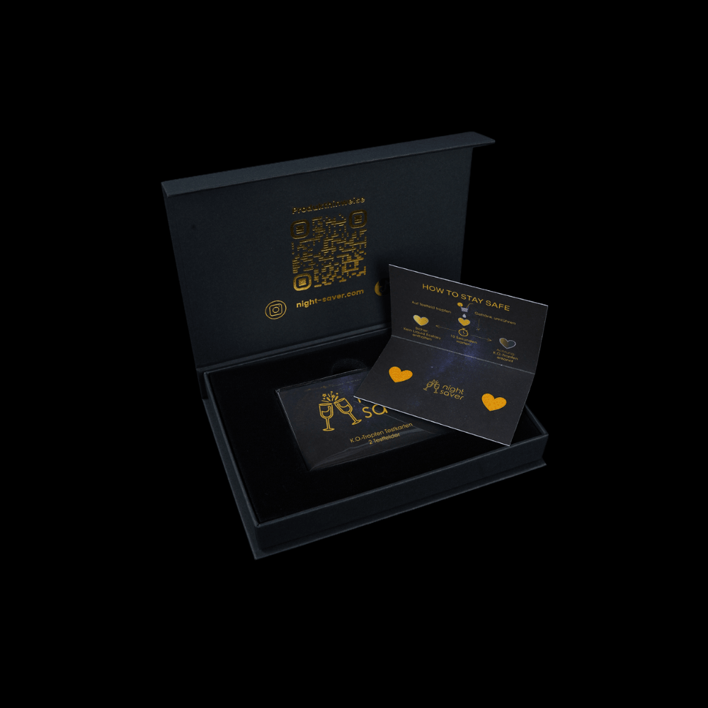 K.O. - Tropfen Testkarten Night Saver Essential Bundle - Night Saver