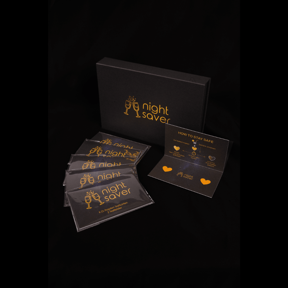 K.O. - Tropfen Testkarten Night Saver Essential Bundle - Night Saver