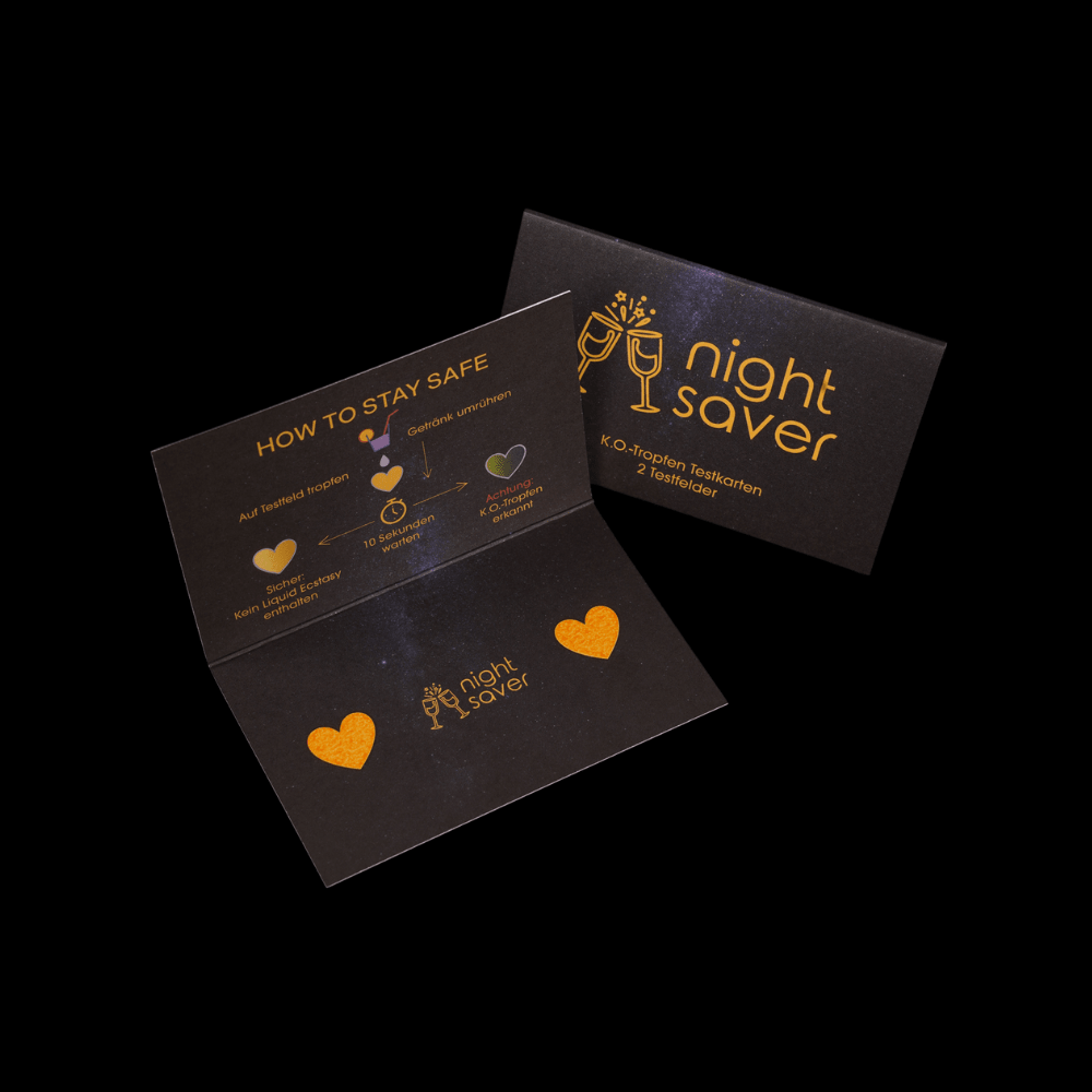 K.O. - Tropfen Testkarten Night Saver Essential Bundle - Night Saver