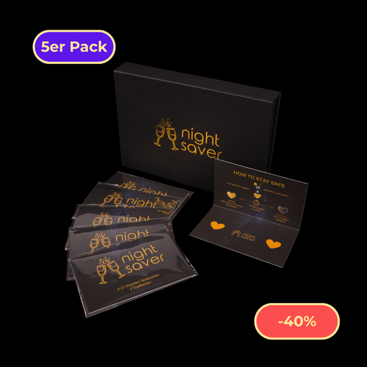 K.O. - Tropfen Testkarten Night Saver Essential Bundle - Night Saver