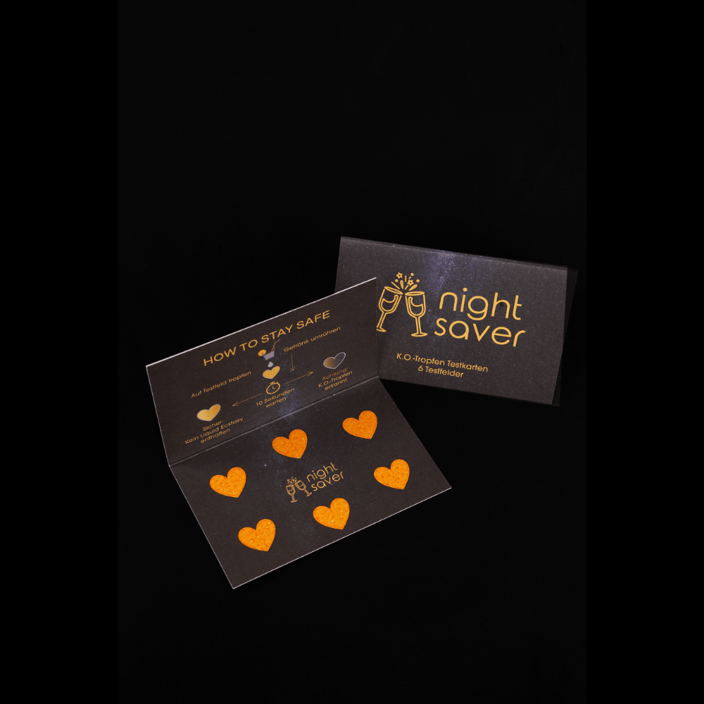 K.O. - Tropfen Testkarten Night Saver Premium Bundle - Night Saver