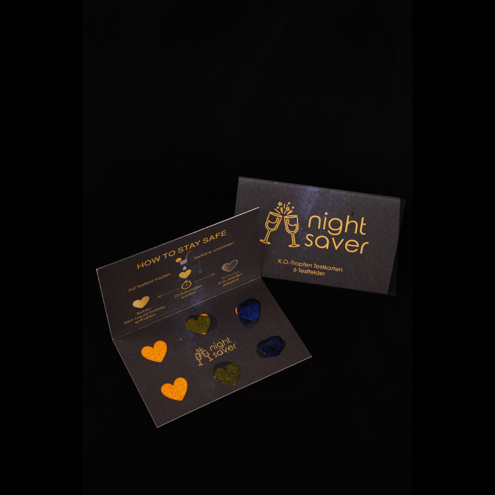 K.O. - Tropfen Testkarten Night Saver Premium Bundle - Night Saver