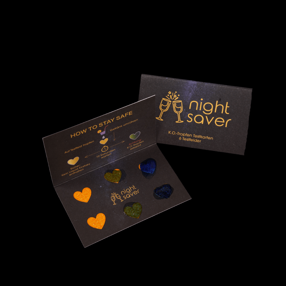 K.O. - Tropfen Testkarten Night Saver Premium Bundle - Night Saver