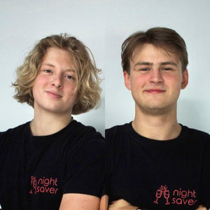 Night Saver co-founders Johannes and Michael